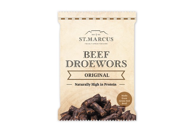 Grass Fed Beef Droëwors Snack Pack