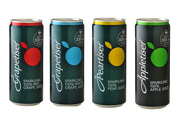 Appletiser & Grapetiser Canned Drinks