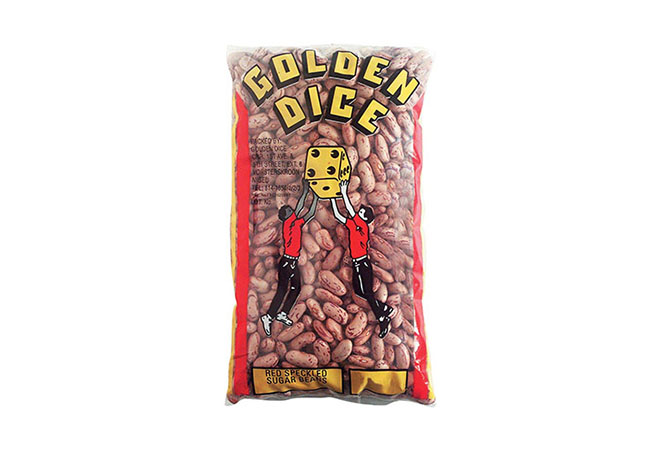 Golden Dice Red Speckled Beans