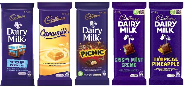 Cadbury Dairy Milk Chocolates