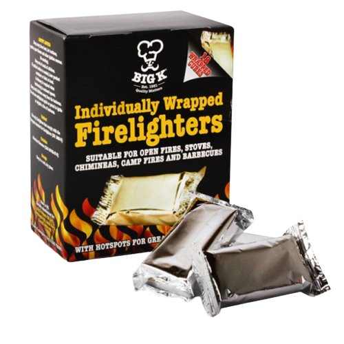 BIG K Individual Wrapped Firelighters
