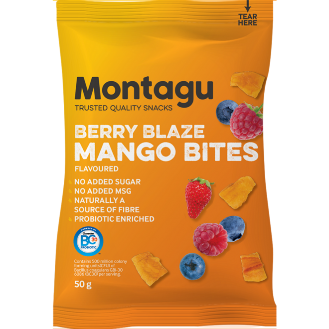 Montagu Mango Bites Berry Blaze