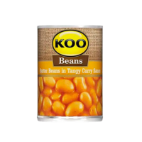 Koo Butter Beans Tangy Curry Sauce