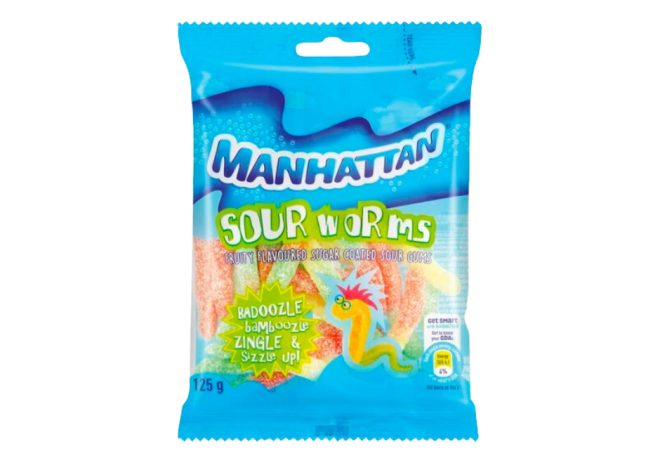 Manhattan Sour Worms