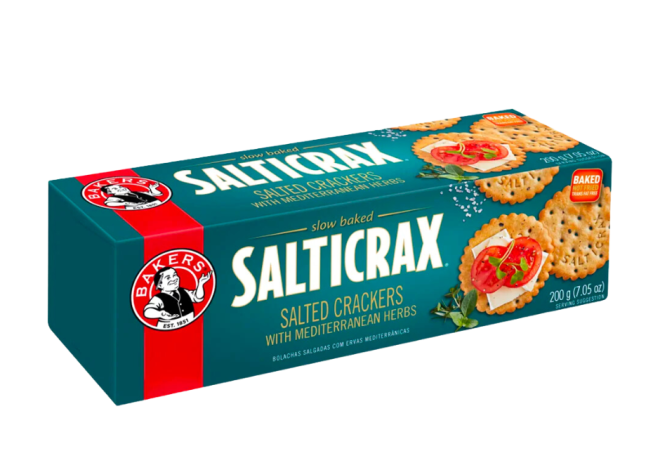 Bakers Salticrax Medeteranian Crackers
